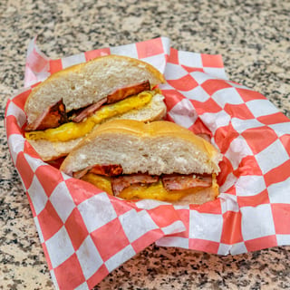 Turkey Bacon, Egg, & Cheese Sandwich