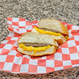 Turkey Sausage, Egg, & Cheese Sandwich