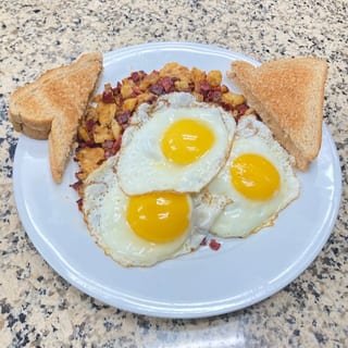 Corned Beef Hash Breakfast Platter
