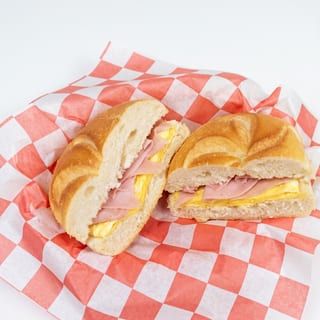 Sliced Ham, Egg, & Cheese Sandwich