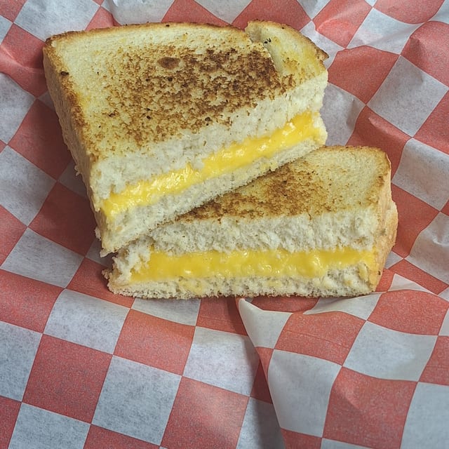 Grilled Cheese Sandwich.